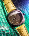 Bespoke Watch Strap in Pear Green Alligator