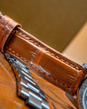 Bespoke Watch Strap in Chestnut Brown Alligator