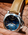 Bespoke Watch Strap in Etoupe Chevre