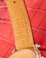 Bespoke Watch Strap in Blood Red Crocodile