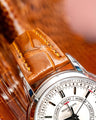 Bespoke Watch Strap in Chestnut Brown Alligator