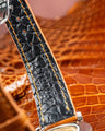Bespoke Watch Strap in Chestnut Brown Alligator