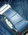 Bespoke Watch Strap in Ombre Dull Crocodile