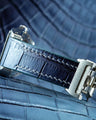 Bespoke Watch Strap in Ombre Dull Crocodile