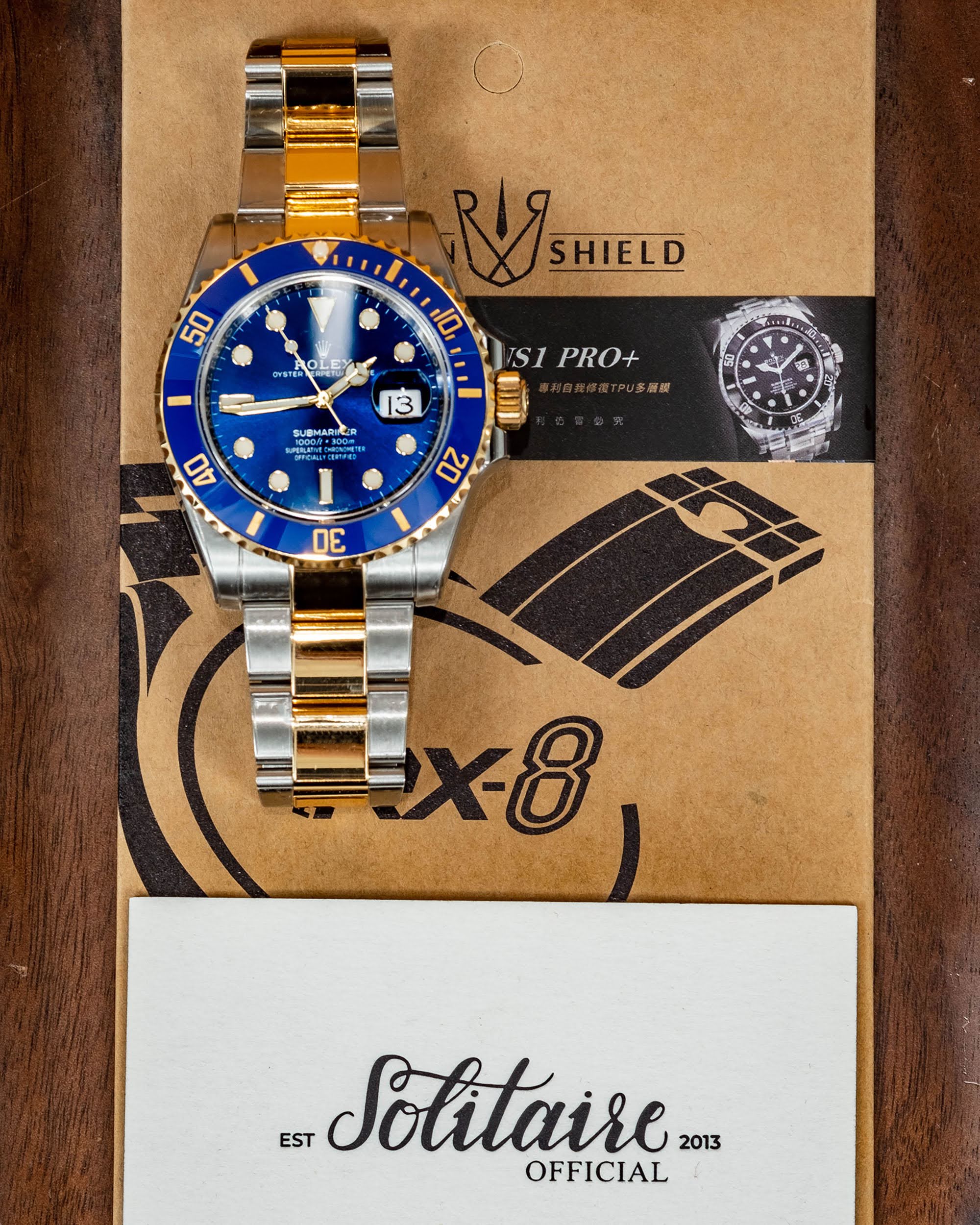 RX8 Protective Film for Rolex Submariner 41MM – Solitaire Official