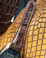 Bespoke Watch Strap in Champagne Gold Alligator