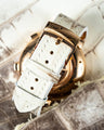 Bespoke Watch Strap in Natural Himalayan Crocodile