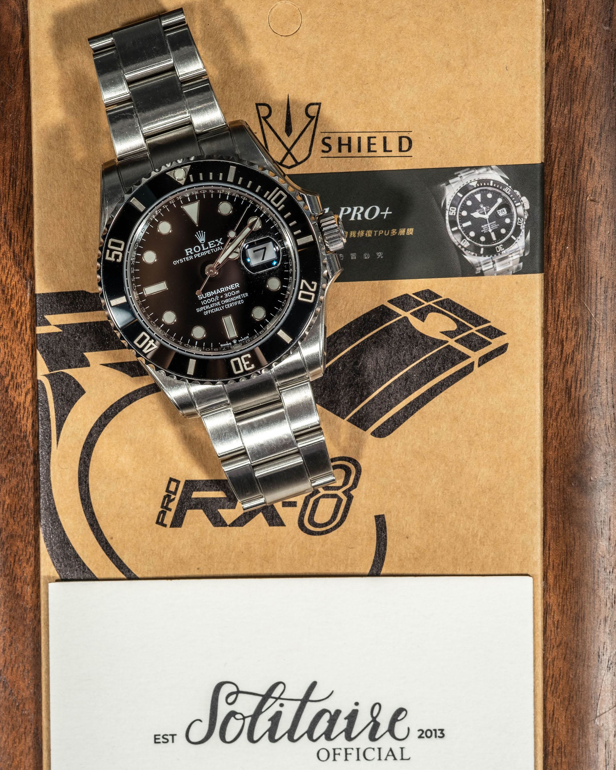 RX8 Protective Film for Rolex Submariner 41MM – Solitaire Official