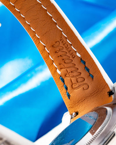 Bespoke Watch Strap in Natural Himalayan Crocodile