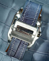 Bespoke Watch Strap in Ombre Dull Crocodile