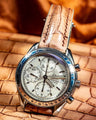 Bespoke Watch Strap in Ombre Brown Crocodile