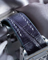 Bespoke Watch Strap in Ombre Dull Crocodile