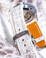 Bespoke Watch Strap in Natural Himalayan Crocodile