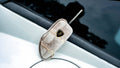 Bespoke Key Fob Cover in Natural Himalayan Crocodile