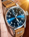Bespoke Watch Strap in Golden Barenia