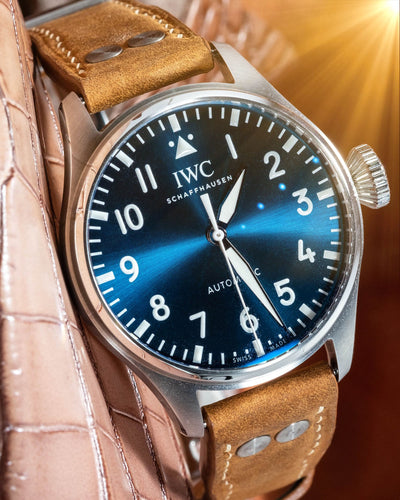 Bespoke Watch Strap in Golden Barenia