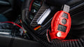 Bespoke Key Fob Cover in Ferrari Red Crocodile
