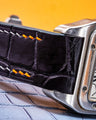 Bespoke Watch Strap in Ombre Dull Crocodile