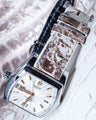 Bespoke Watch Strap in Natural Himalayan Crocodile