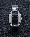 Bespoke Watch Strap in Black Crocodile