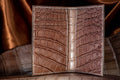 Bespoke Card Holder In Ombre Brown Crocodile