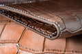 Bespoke Card Holder In Ombre Brown Crocodile
