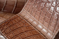 Bespoke Card Holder In Ombre Brown Crocodile