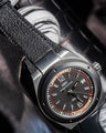 Bespoke Watch Strap in Black Chèvre