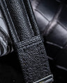 Bespoke Watch Strap in Black Chevre