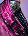 Bespoke Watch Strap in Purple Himalayan Crocodile
