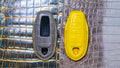 Bespoke Key Fob Covers in Olive Grey & Matte Yellow Crocodile
