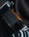 Bespoke Watch Strap in Jet Black Crocodile