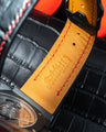 Bespoke Watch Strap in Jet Black Crocodile
