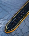 Bespoke Watch Strap in Navy Blue Crocodile