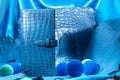 Bespoke Long Wallet in Baby Blue Himalayan Crocodile