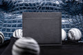 Bespoke Card Holder In Black Epsom