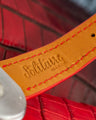 Bespoke Watch Strap in Red Himalayan Crocodile
