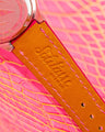 Bespoke Watch Strap in Fuchsia Pink Crocodile