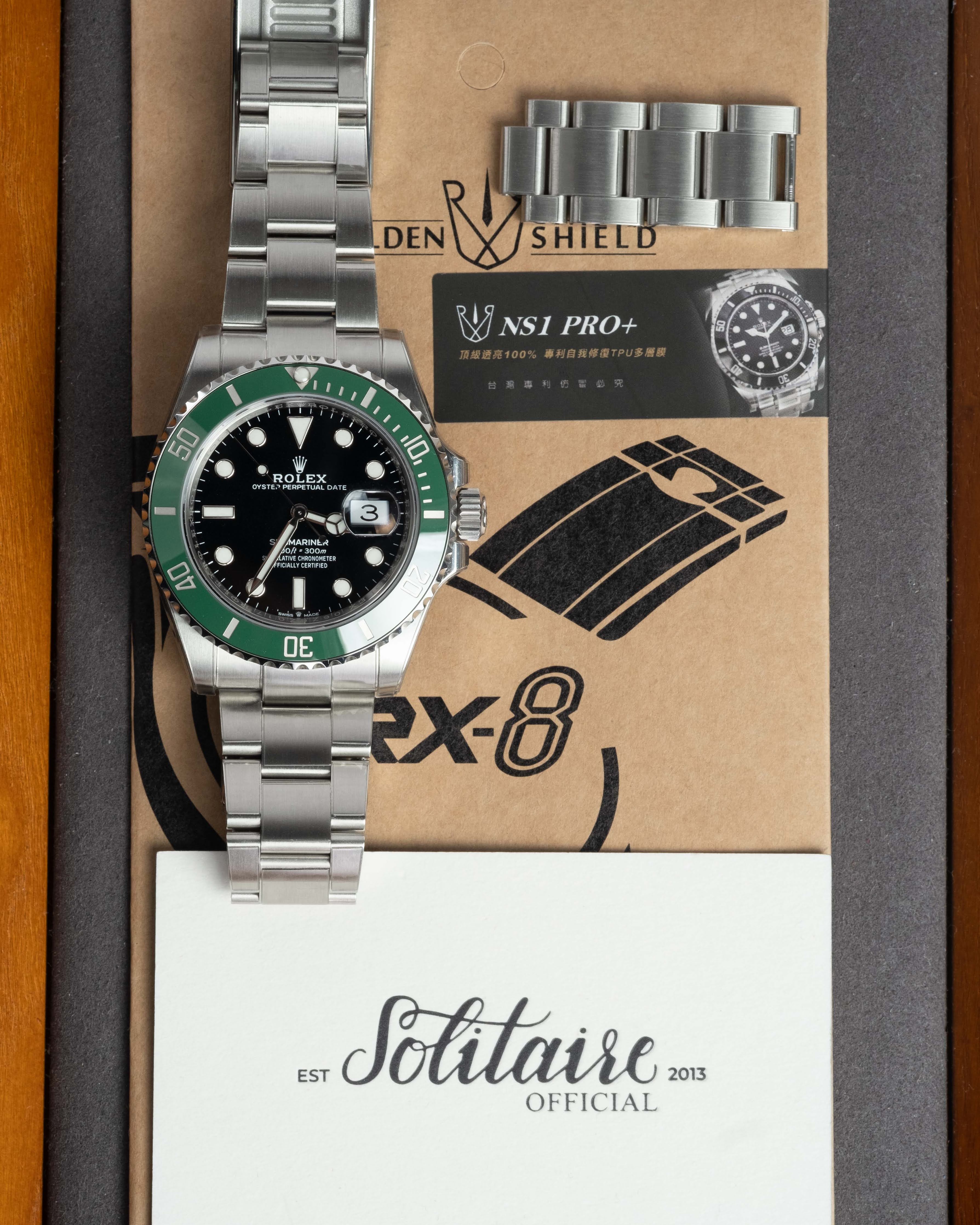 RX8 Protective Film for Rolex Submariner 41MM – Solitaire Official