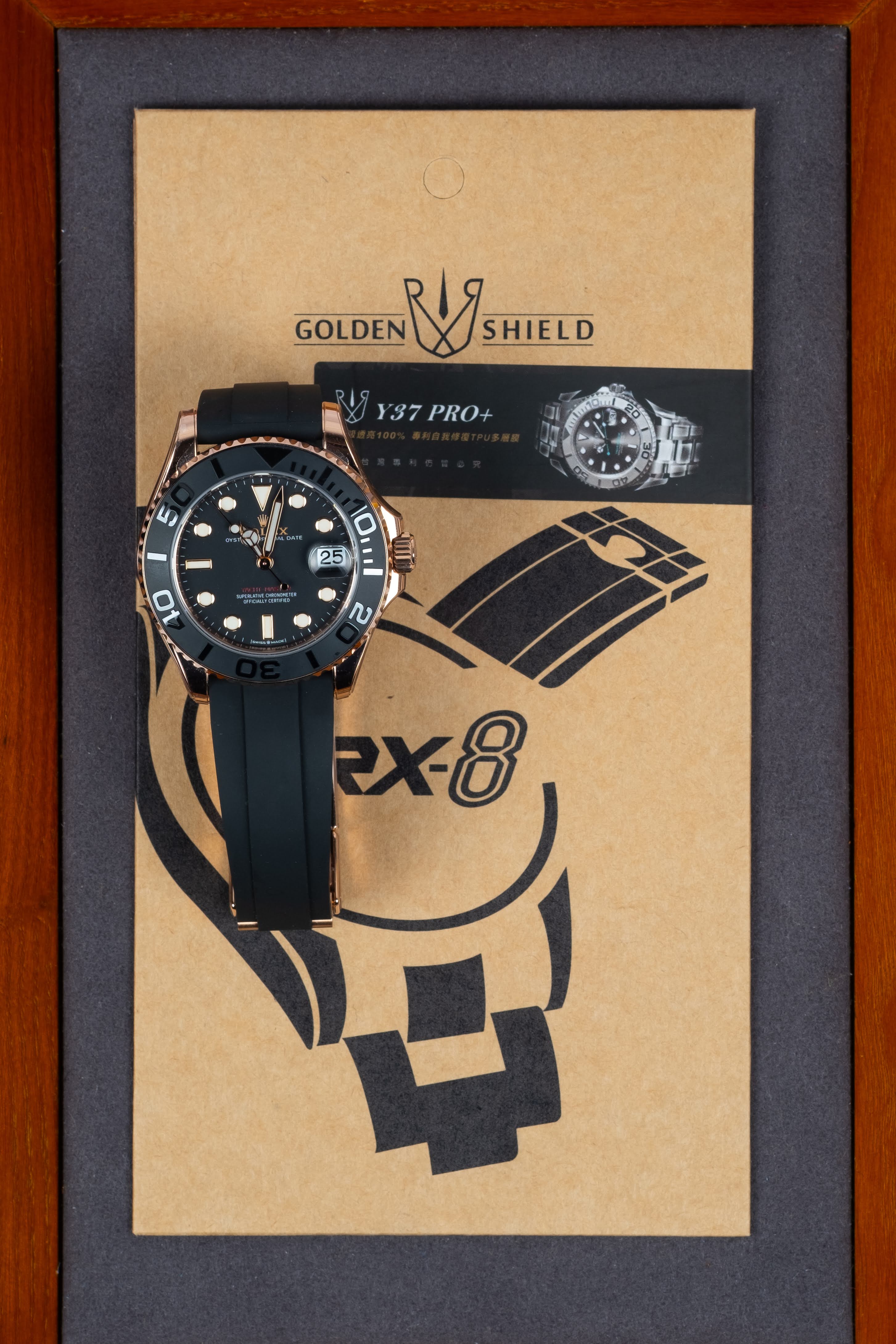 RX8 Protective Film for Rolex YachtMaster 37MM – Solitaire Official
