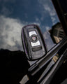 Bespoke Key Fob Cover in Black Crocodile