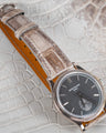 Bespoke Watch Strap in Natural Himalayan Crocodile