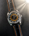 Bespoke Watch Strap in Jet Black Crocodile