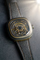 Bespoke Watch Strap in Black Chevre