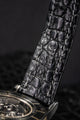 Bespoke Watch Strap in Black Crocodile
