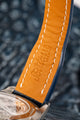 Bespoke Watch Strap in Navy Blue Crocodile