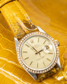 Bespoke Watch Strap in Yellow Himalayan Crocodile