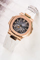 Bespoke Watch Strap in Natural Himalayan Crocodile