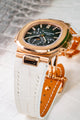 Bespoke Watch Strap in Natural Himalayan Crocodile