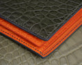 Bespoke Bifold Wallet in Juniper Green Alligator